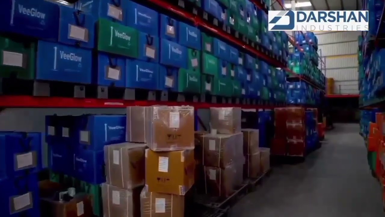 storage rack installation at our client’s site to enhance workspace organization.