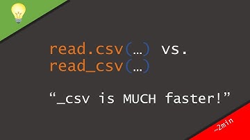 Rtip: Comparing read.csv and read_csv in R