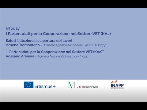 22 aprile 2021- I Partenariati per la Cooperazione nel Settore VET