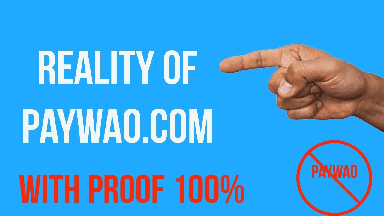 Reality of Paywao.Com | Paywao is scam | Earn from Paywao | Money Megnet