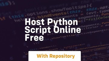 host python script online free