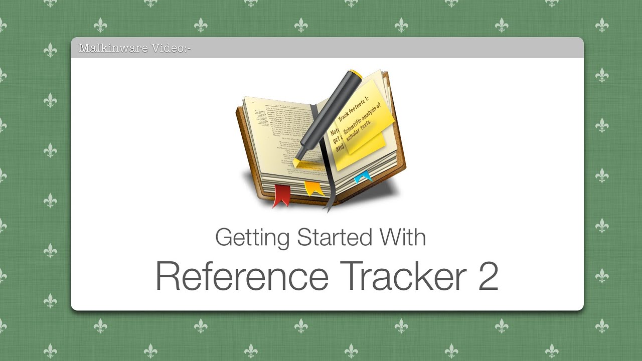 scholarly article reference tracker
