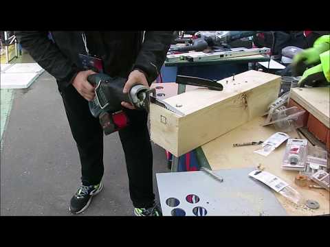 Лучшая аккумуляторная сабельная ножовка GSA 18V-32