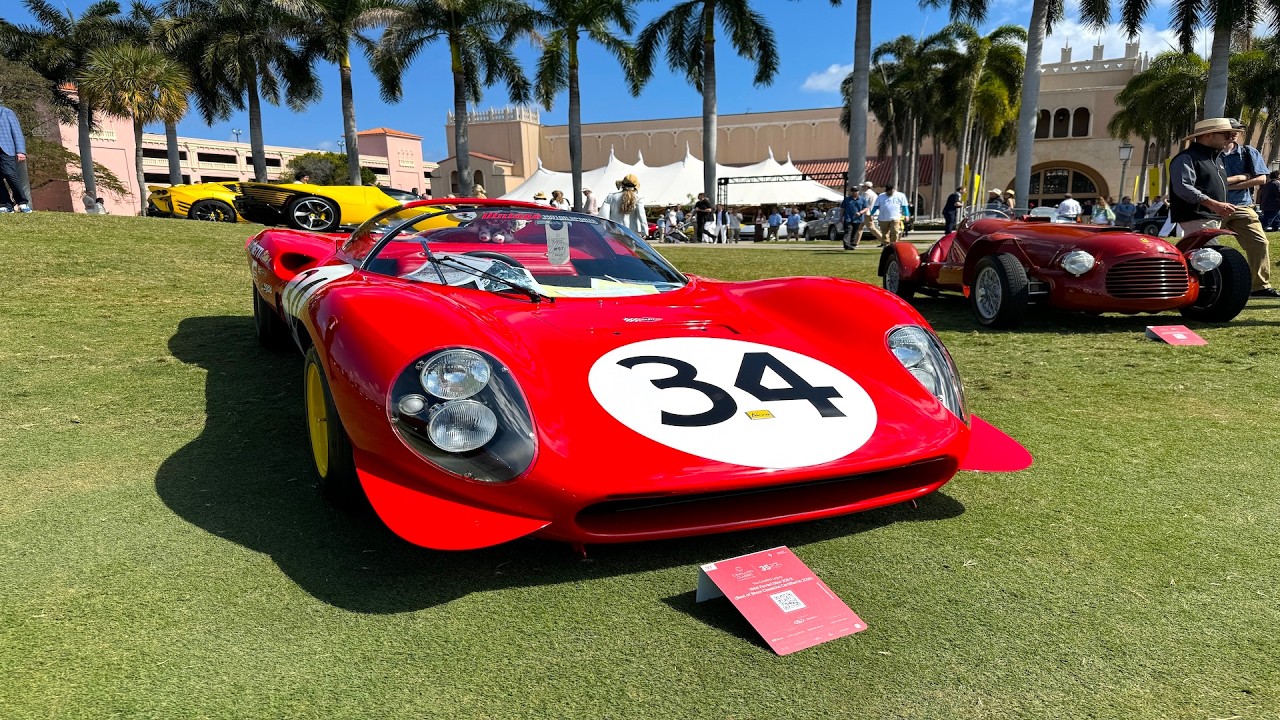 Walking the Entire Cavallino Showfield – Rare Ferraris in 4K