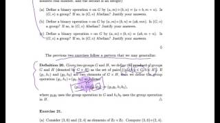 Celebrity EAAEA Chapter 9, Sections 1-2: Abstract groups: Definitions and Basic Properties Wealth