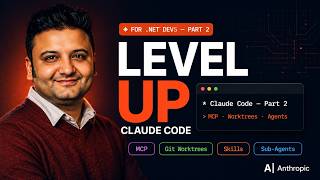 Claude Code for .NET Developers Part 2 — MCP, Git Worktrees, Skills & Sub-Agents