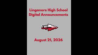 LHS Announcements August 21, 2026