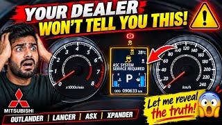 ASC System Service Required Mitsubishi Outlander, Lancer, ASX & Xpander Warning Explained