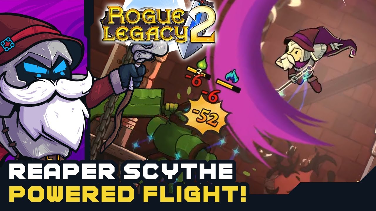 Reaper Scythe Powered Flight! - Rogue Legacy 2 [Full Release]