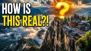 The Impossible Town Built on a Mountain Ridge