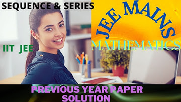 If a_1, a_2, a_3,...., a_n, .... are in |Q 38 |YEAR 2013 | SEQUESNCE AND SERIES| IIT JEE MATHEMATICS