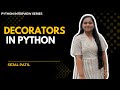 Python Decorators Explained Simply with Real-Life Examples in Hindi | Interview Series