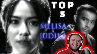 🇮🇩 REACTION: MELISA X JUDIKA - PUTUS ATAU TERUS (Judika) - SPEKTA SHOW TOP 5 - Indonesian Idol 2021