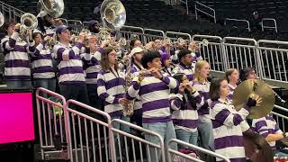 2026 Big XII Tournament with the TCU Pep Band playing their alma mater.