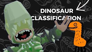 DINOSAUR CLASSIFICATION IN 4 MINUTES AND 2 SECONDS!