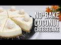 NO BAKE Coconut Dream White Chocolate CHEESECAKE Recipe 