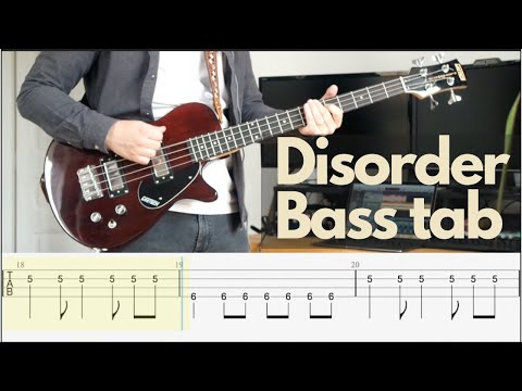 Disorder - Joy Division (Bass tab cover)