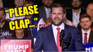 AWKWARD: JD Vance's Speech FLOPS In His Own Hometown