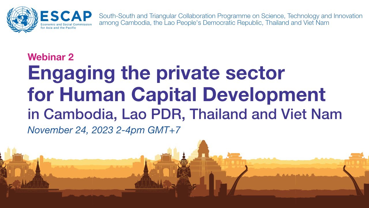 Webinar: Engaging the private sector for human capital development in ...