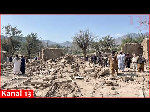 Village in northeastern Afghanistan heavily damaged in night-time Pakistani airstrikes