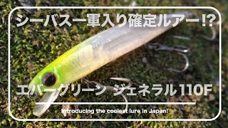 東京湾奥河川で絶好調！【ジェネラル110F】おすすめの使い方紹介と実釣