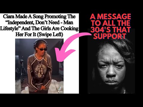 Ciara Made A Song Promoting Women Independent! SMH!!!!!