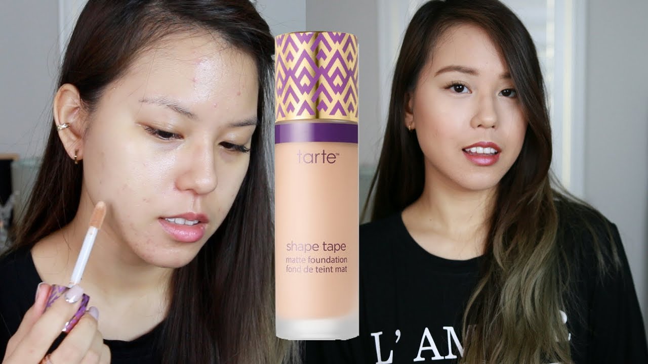 *New* Tarte Cosmetics Shape Tape Matte Foundation Oily Skin AlisonHa