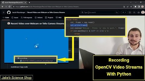 Mastering Video Recording with Python and OpenCV | Webcam Stream Recording Tutorial