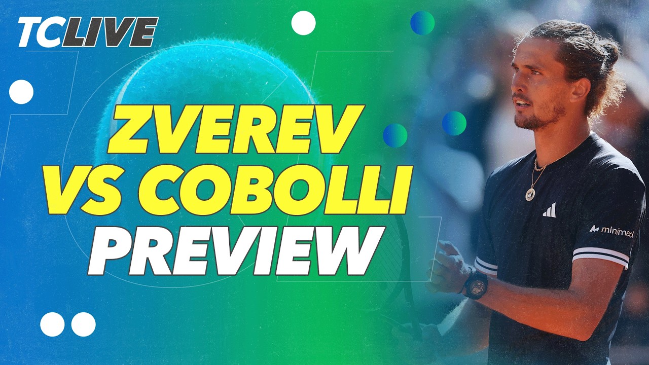 Alexander Zverev vs Flavio Cobolli ⚔️ Who wins 2026 Roland Garros? | TC Live