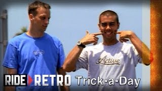 How-To Skateboarding: Backside 180 Kickflips with Tony Hawk & Eric Koston