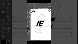 Professional Logo Design Illustrator Tutorial - Letter Logo Design - Adobe illustrator EP - 242