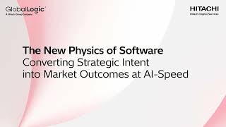The New Physics of Software: Converting Strategic Intent into Market Outcomes at AI-Speed