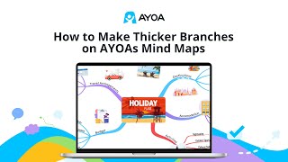 How to Make Thicker Branches on AYOAs Mind Maps