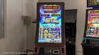 Ultimate Fire Link Multi-Game 8 in 1 43 Inch Factory PriceVideo  Slot Gambling Game Machine For Sale