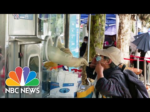 After Covid Protests, Shanghai Residents Line Up Again For Testing