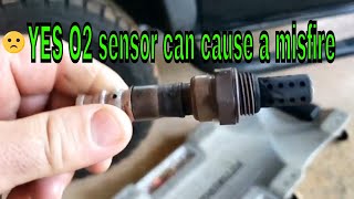 2005 2500 chevy suburban random misfire O2 sensor replacement