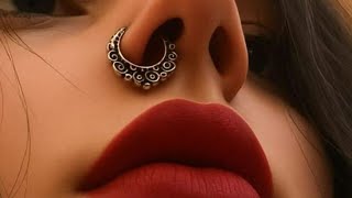Tamil Actress Nose Pin Closeup Trisha Hot Actresses Nose Pin Closeup Video 4Khot
