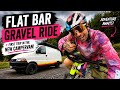My First Flat Bar Gravel Ride in the New Campervan