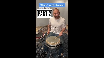 Learning Bleed by Meshuggah PART 2 | Full Drum Lesson