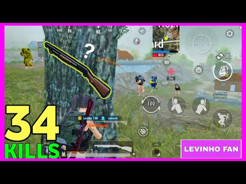 RUSHING 4 ENEMIES WITH JUST A SHOTGUN | SOLO VS SQUAD PUBG MOBILE