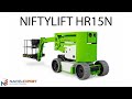 Nacelle lvatrice automotrice niftylift hr15n lectrique nacelexpert