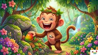 Milo the Mischievous Monkey 🐒 | Fun Kids Story About Kindness | Nursery Rhyme Song 🎵