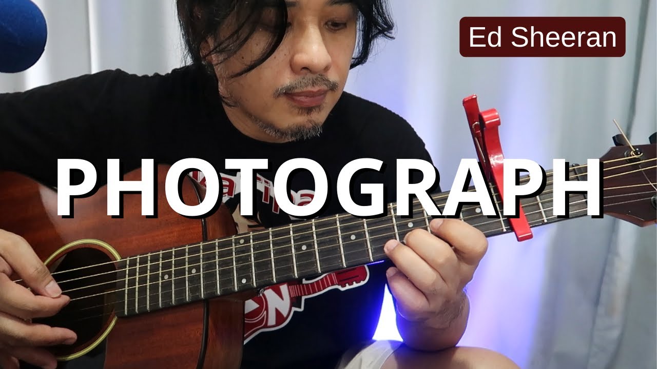 Photograph guitar tutorial (intro fingerpick style) beginner friendly