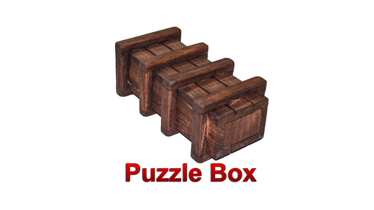 Puzzle Box (plans included) - YouTube