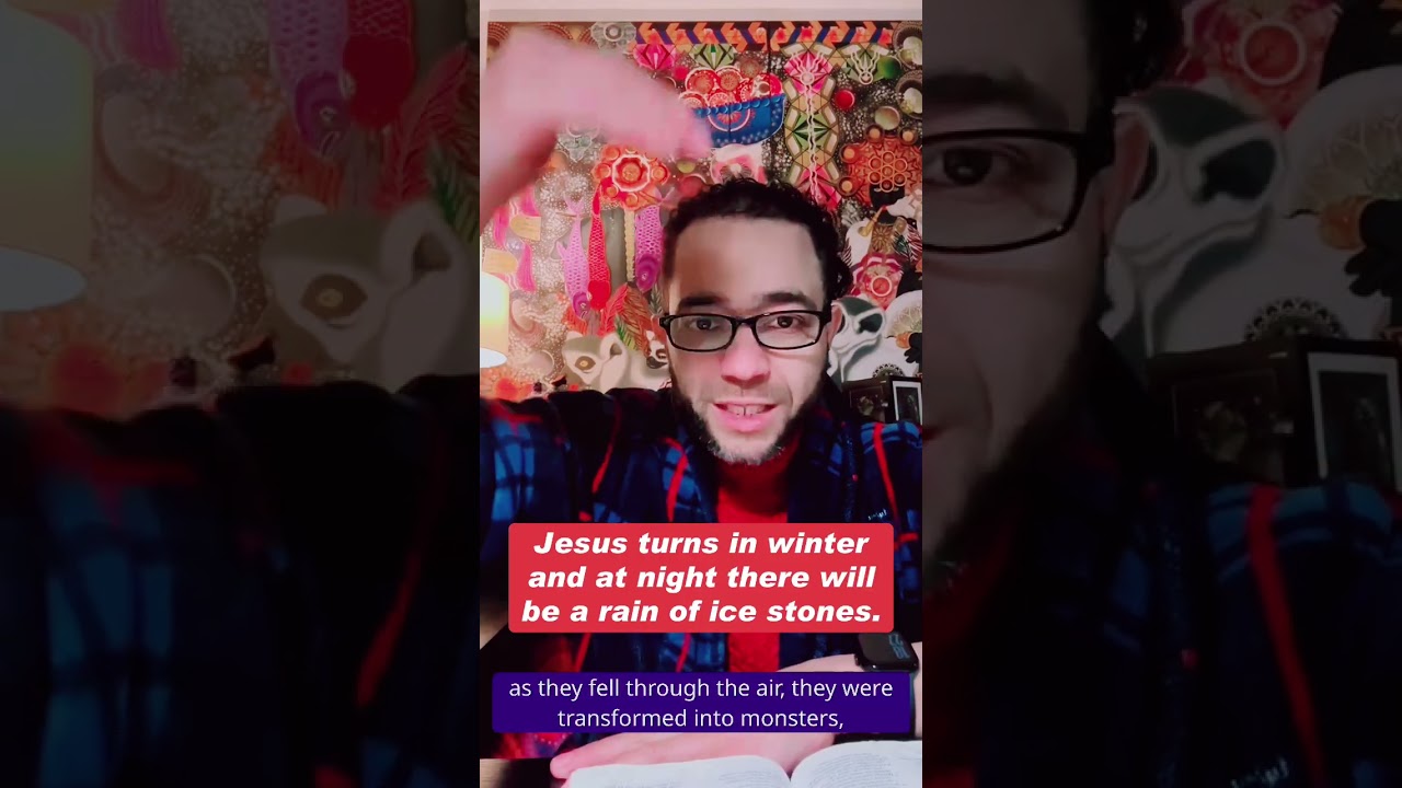 Jesus vira de noite e no inverno…