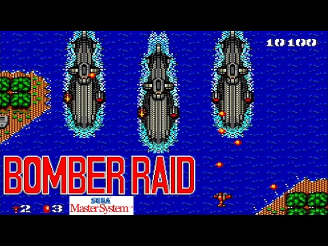 Sega Master System ボンバーレイド / Bomber Raid - Full Game - YouTube