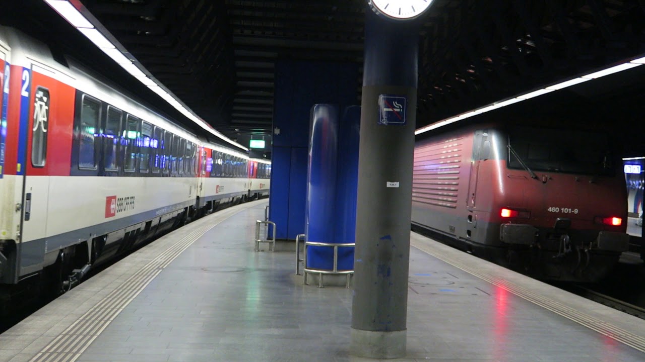 SBB/CFF/FFS Eurocity  193 Basel -München hauled by Re420 at Zürich Flughafen