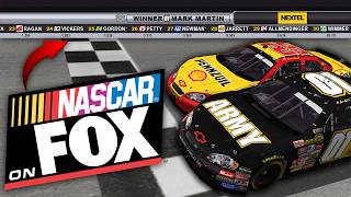 I Recreated the NASCAR on FOX Ticker in NR2003… and it’s PERFECT