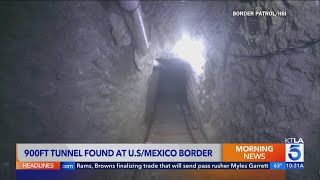 900-foot drug smuggling tunnel found between SoCal, Mexico