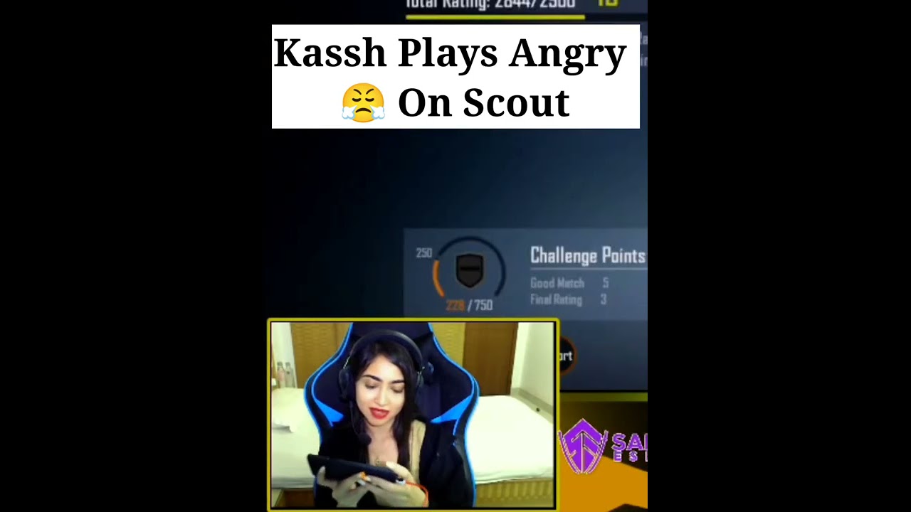 kaash Plays 🤬 Angry on Scout 🔥| Kya Pagal Ho Kya Scout | 